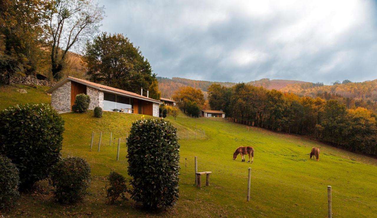 Cabanas Deluxe Basajaun Basoa By Irrisarri Land Igantzi Kültér fotó
