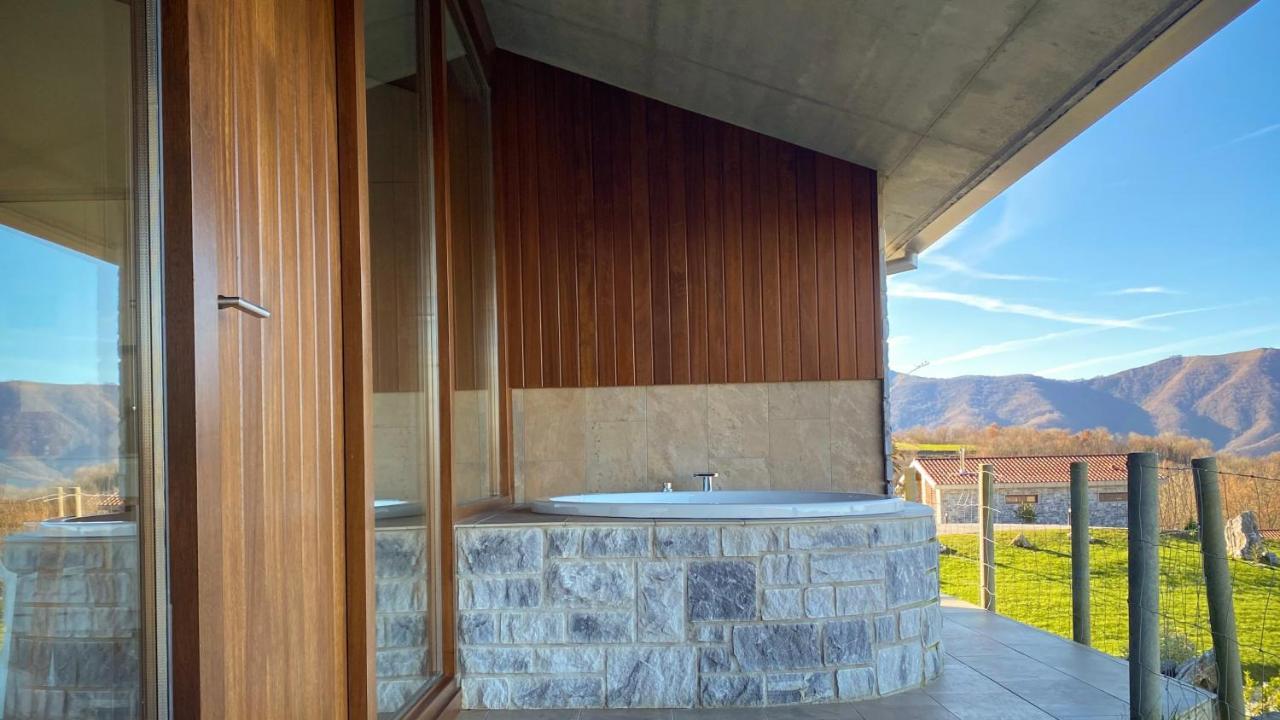 Cabanas Deluxe Basajaun Basoa By Irrisarri Land Igantzi Kültér fotó